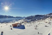 Das riesige Bertas Kinderland im Skigebiet Serfaus-Fiss-Ladis. • © Skischule Fiss-Ladis, Christian Waldegger